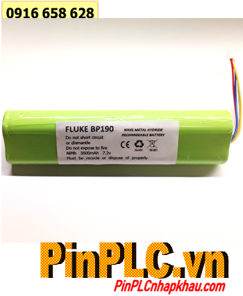 Pin máy đo Fluke BP190 (7.2V); NiMh 7.2v sử dụng cho máy đo Fluke 